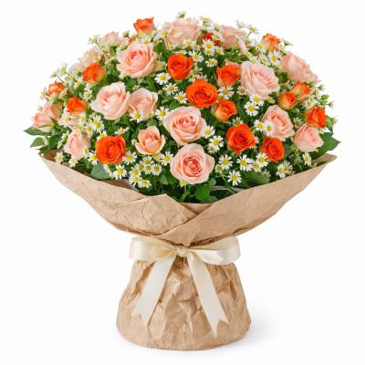 Букет цветов «Цветочное танго»