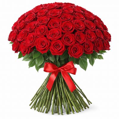 Розы Россия красные