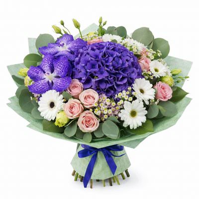 Классический букет свежих цветов «Летняя симфония»