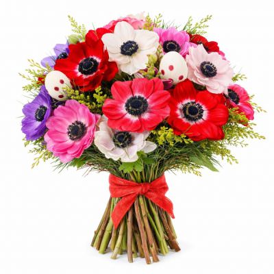 Букет с маками «Ароматная симфония»