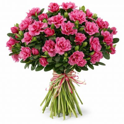 Букет азалий «Утренний румянец»