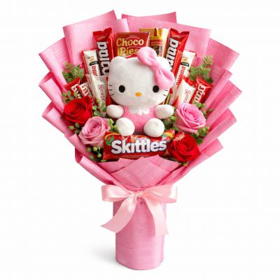 Сладкий букет «Китти»