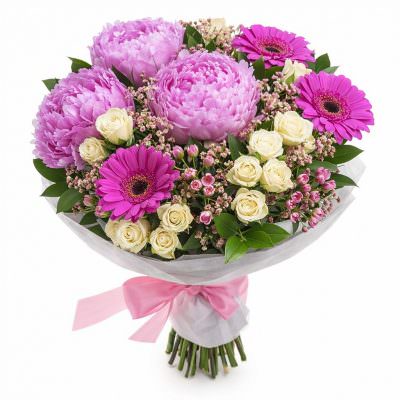 Цветочный букет «Роскошный вираж»