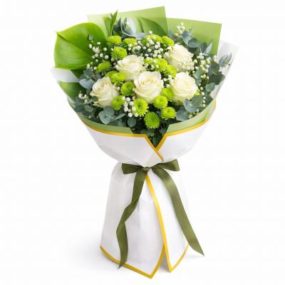 Букет «Зелёная вечеринка»