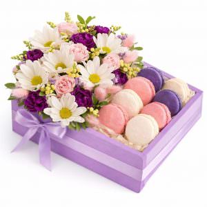 Коробочка с цветами «Цветочный каприз»