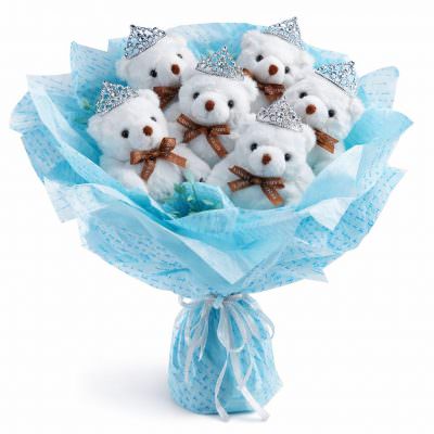 Букет «Мишкин уют»