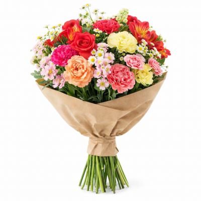 Авторский букет цветов «Цветов вихрь»